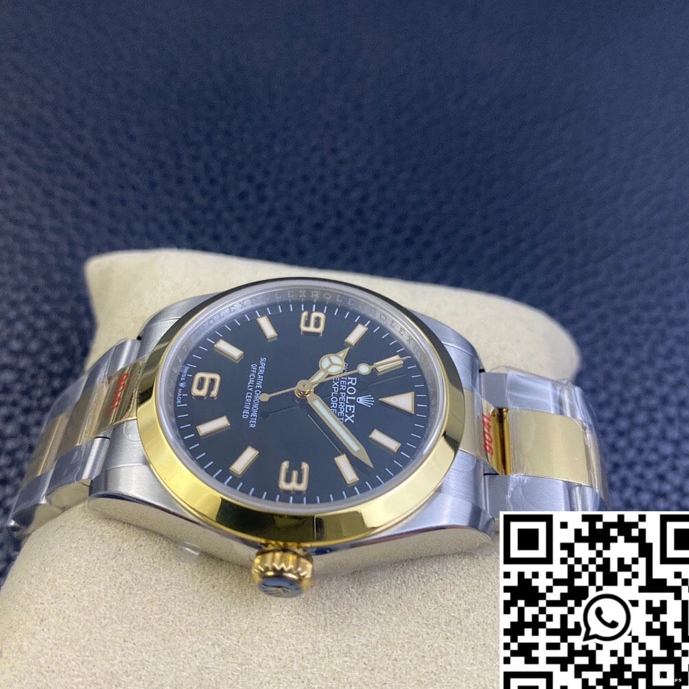 Dial Rolex Black M124273-0001 EW Factory Explorer 0212